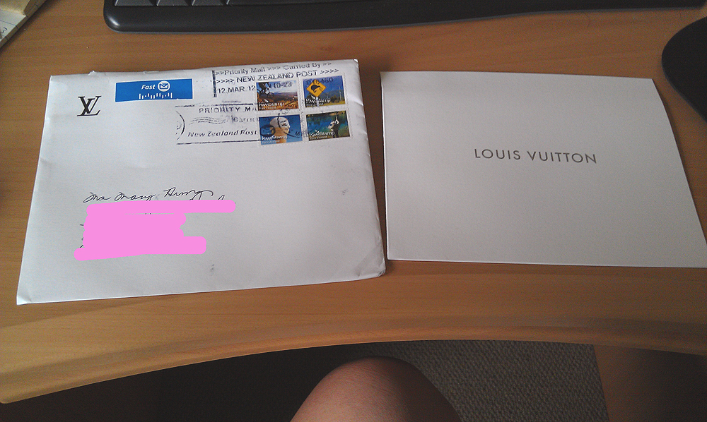 Birthday Card from Louis Vuitton – Moggymawee