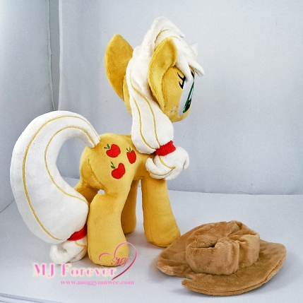 Applejack plushie sewn by meee!!! For sale!